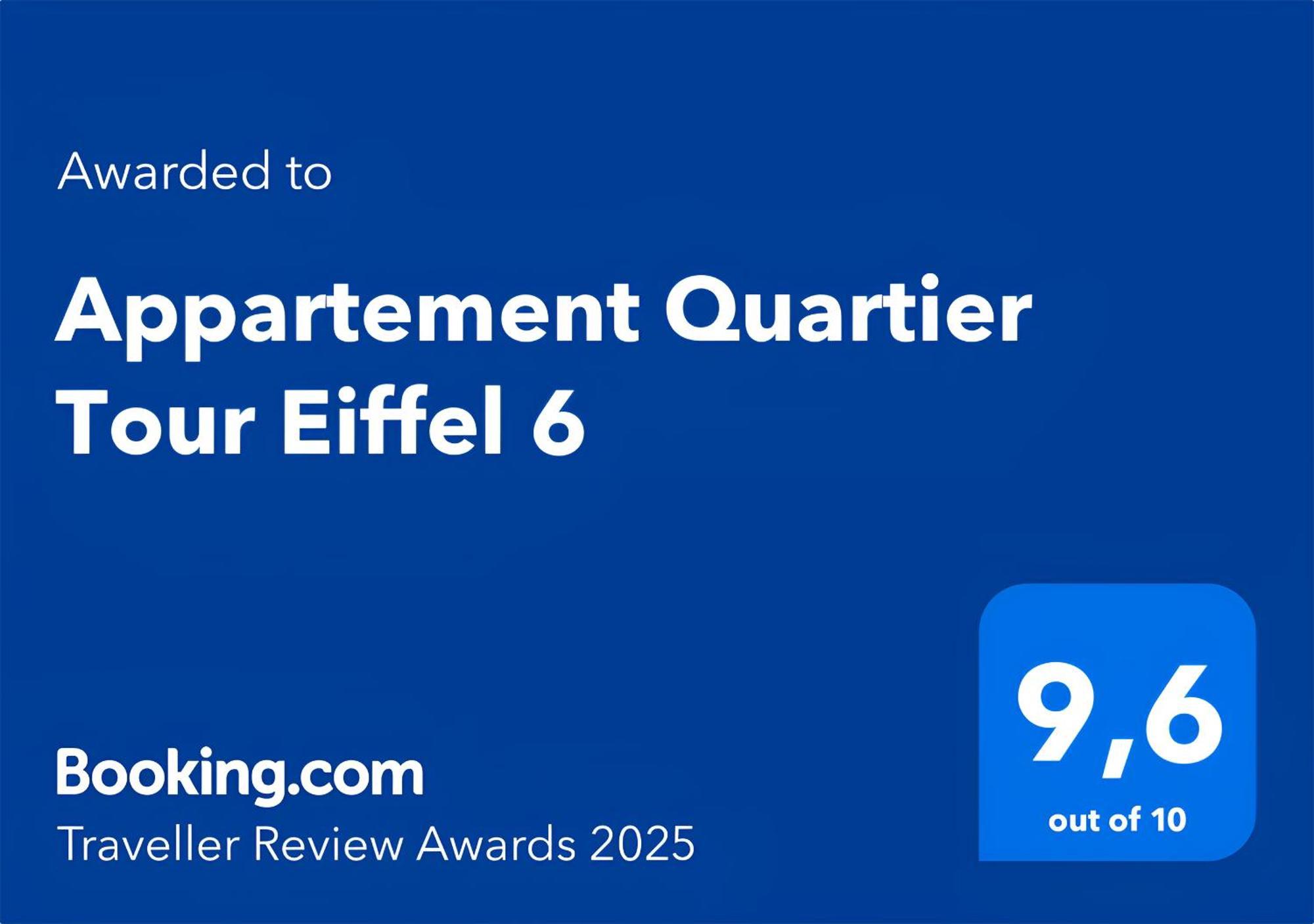 Appartement Quartier Tour Eiffel 6 Free Netflix París Exterior foto
